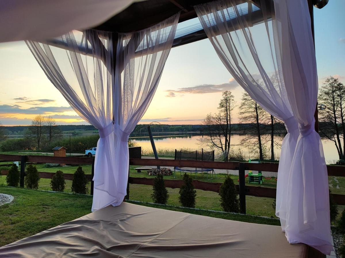 Siedlisko Nr 4A Nad Jeziorem Skarlinskim, Jezioro, Mazury, Domki Letniskowe Kurzetnik Esterno foto
